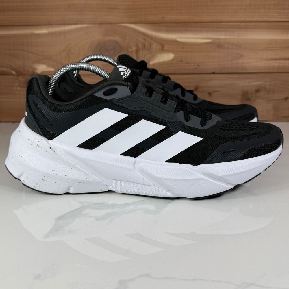 Adidas Adistar Repetitor Running Training Shoes Black White GX2995 Mens 10.5 - Picture 5 of 16